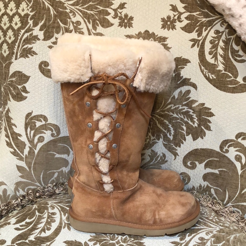 Ugg Boots Sheepskin Tan